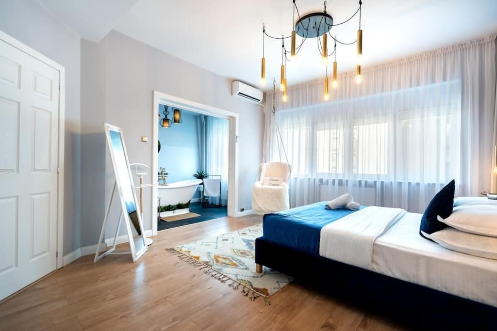 Intercontinental Apart - Massage Terrace Fireplace Bucureşti Ngoại thất bức ảnh